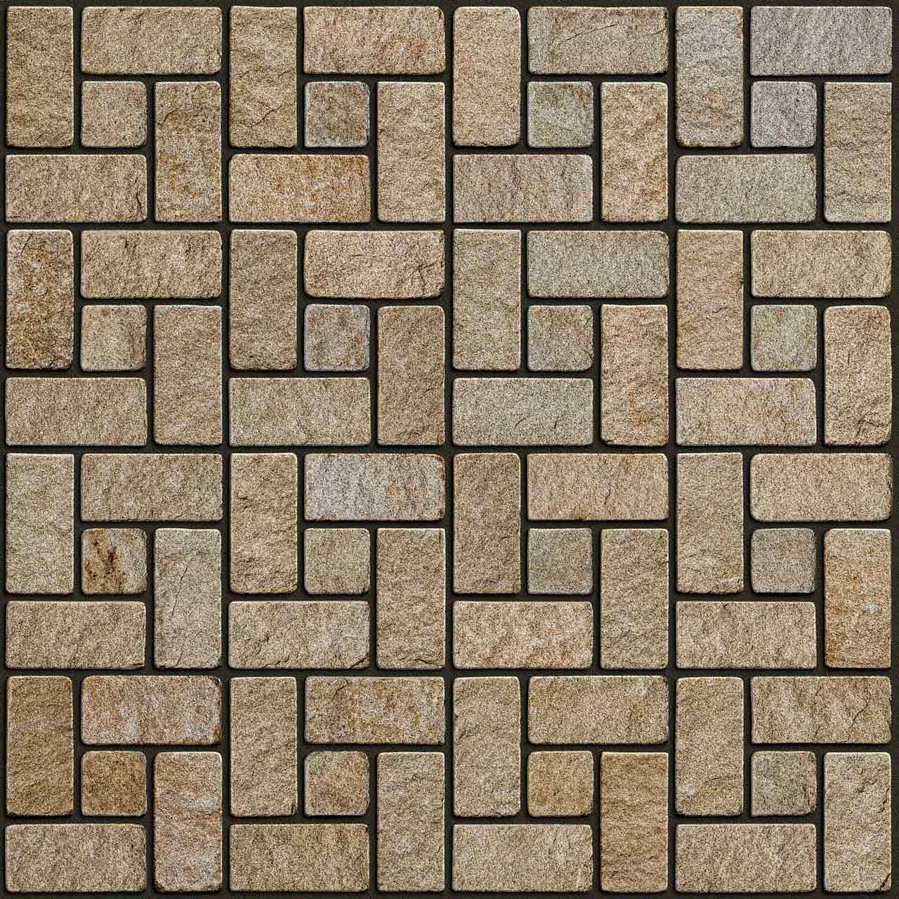 Гранитная брусчатка RKS Slate Vermont 200х100 мм на дорожке: купить, мощение, ландшафтный дизайн