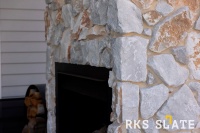 Фасадный камень RKS SLATE Cloudy Grey Quartz Loose