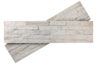 3D панель White Quartz Classic RKS SLATE - белый кварцит для камина